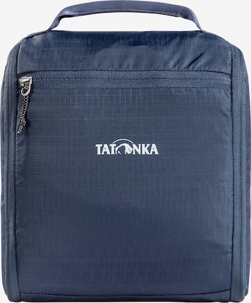 TATONKA Toiletry Bag 'DLX' in Blue: front