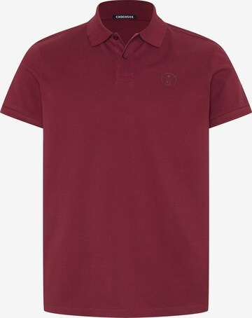 CHIEMSEE Poloshirt in Rot: predná strana