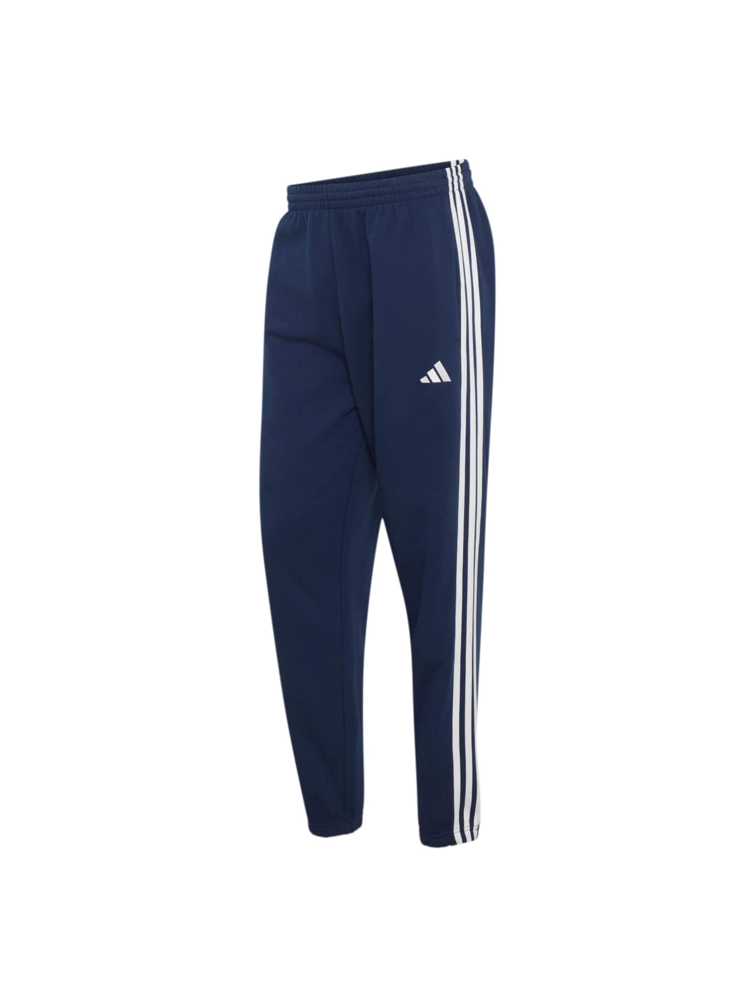 zils ADIDAS SPORTSWEAR Pakapēniski sašaurināts piegriezums Sporta bikses: no priekšpuses