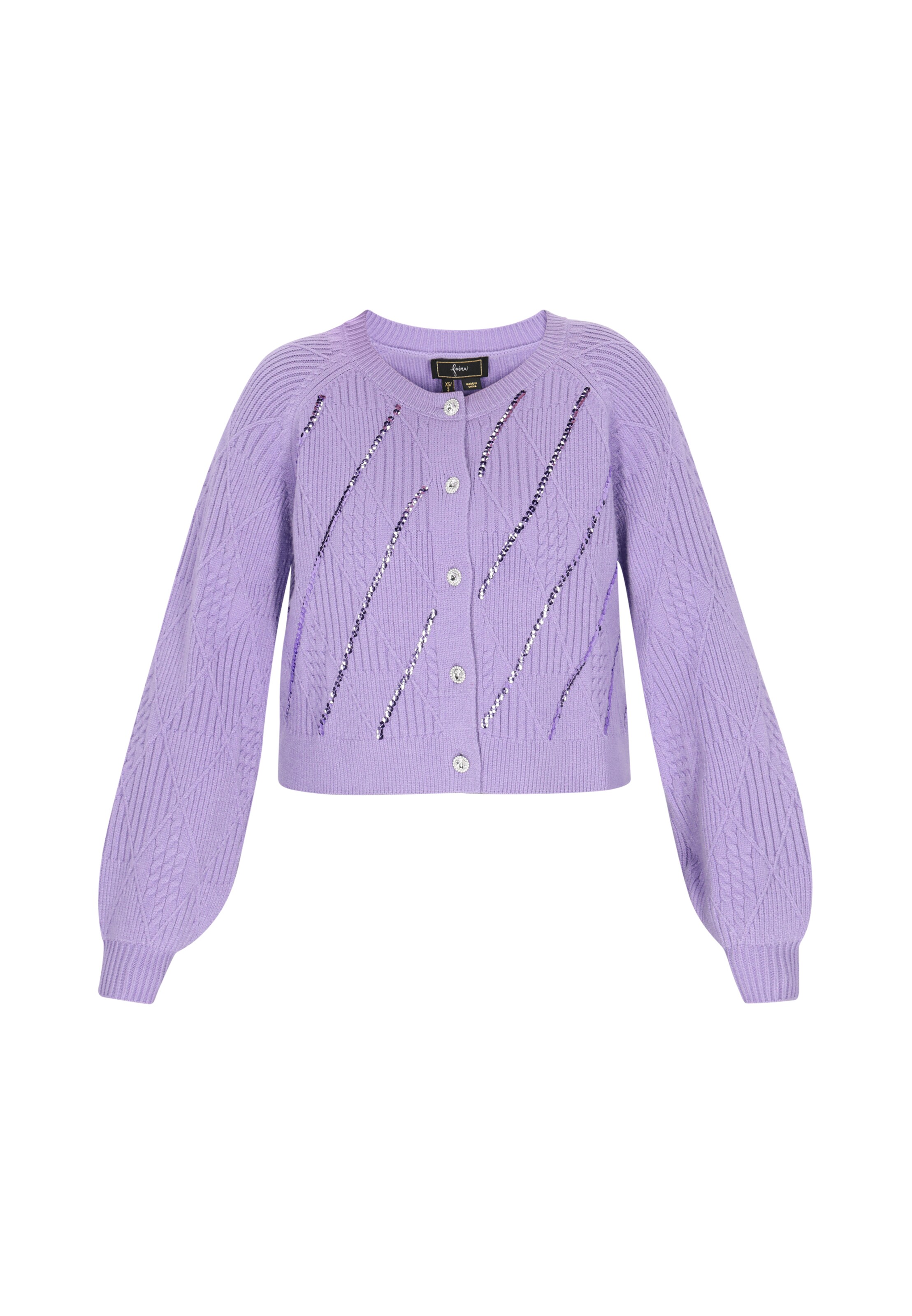 faina Kampsun, värv lilla: eest vaates