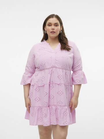 Vero Moda Curve Dress 'DICTHE' in Purple: front