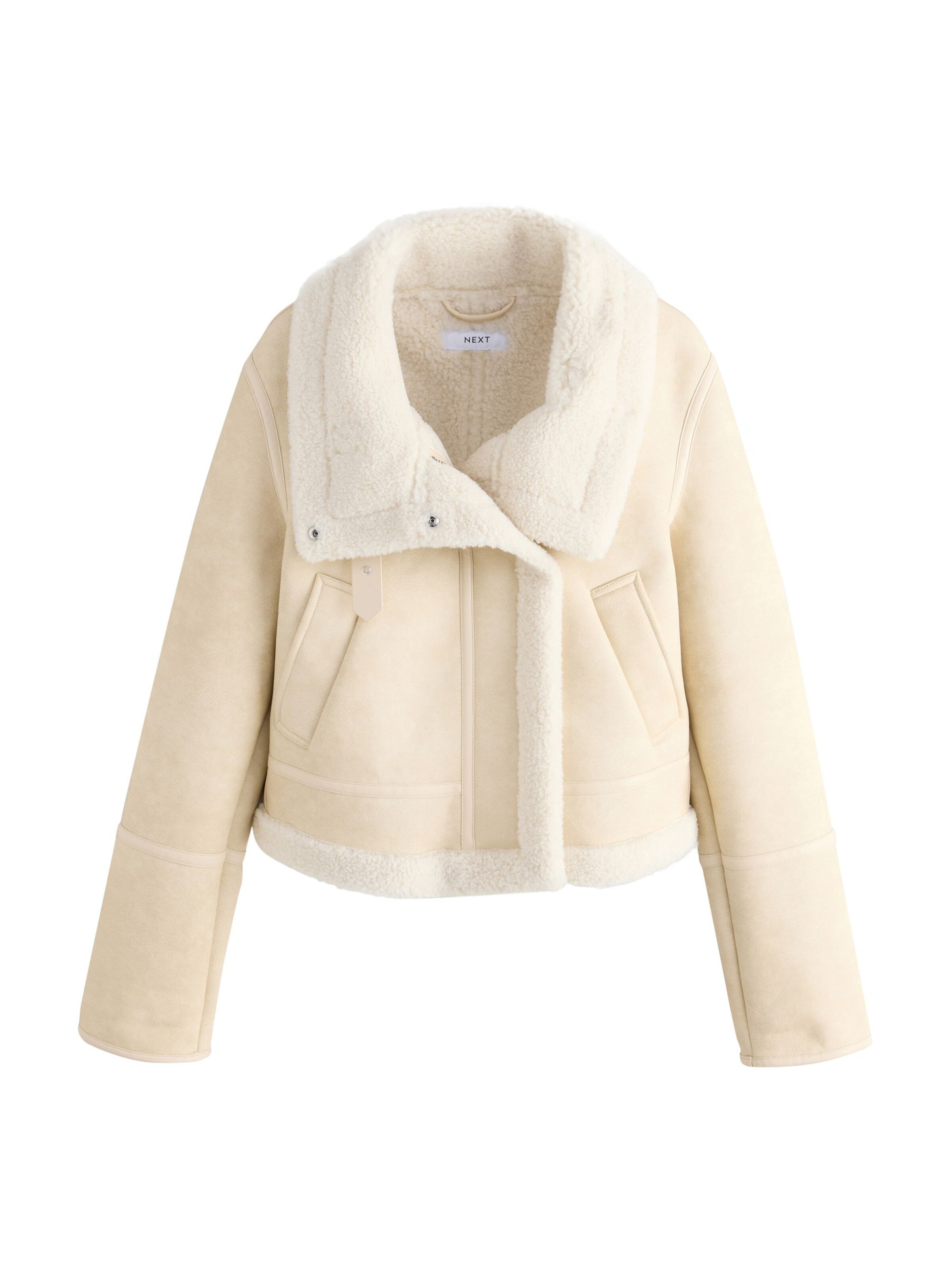 Next Jacke in hellbeige, Produktansicht