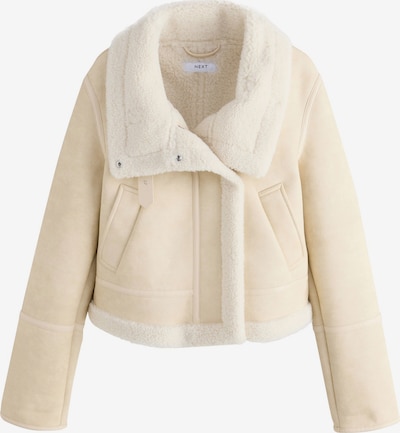 Žieminė striukė iš Next, spalva – gelsvai pilka spalva, Prekių apžvalga