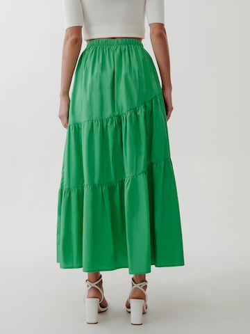 Tussah Skirt 'MEG' in Green