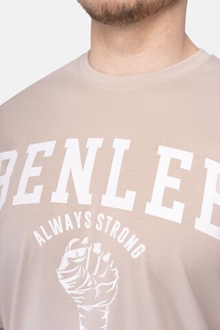 Maglietta 'Lieden' di Benlee in beige