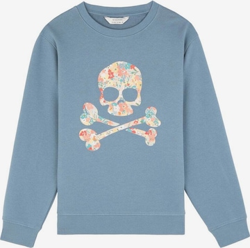 Scalpers Bluzka sportowa w kolorze niebieski: przód