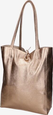 Gave Lux Shopper in Gold: front