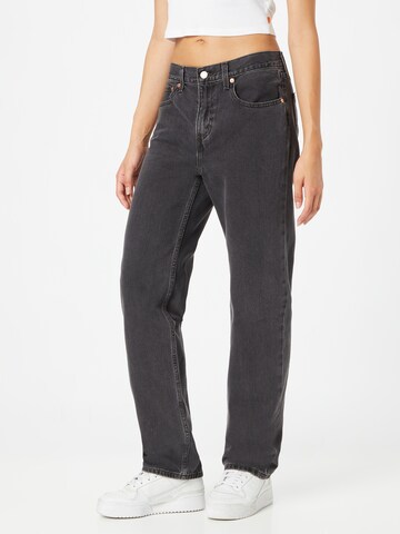 LEVI'S ® Regular Jeans 'Low Pro' in Zwart: voorkant