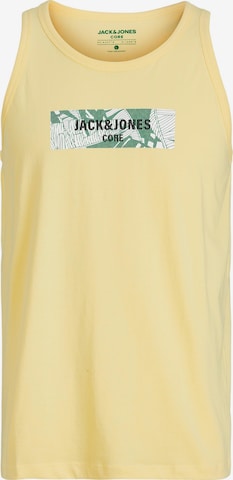 T-Shirt 'ENERGY' JACK & JONES en jaune : devant