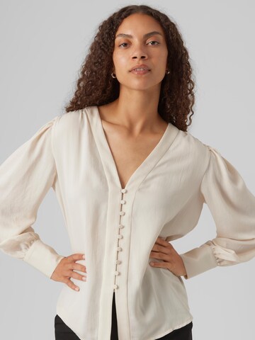 VERO MODA Bluse 'Gisana' in Weiß