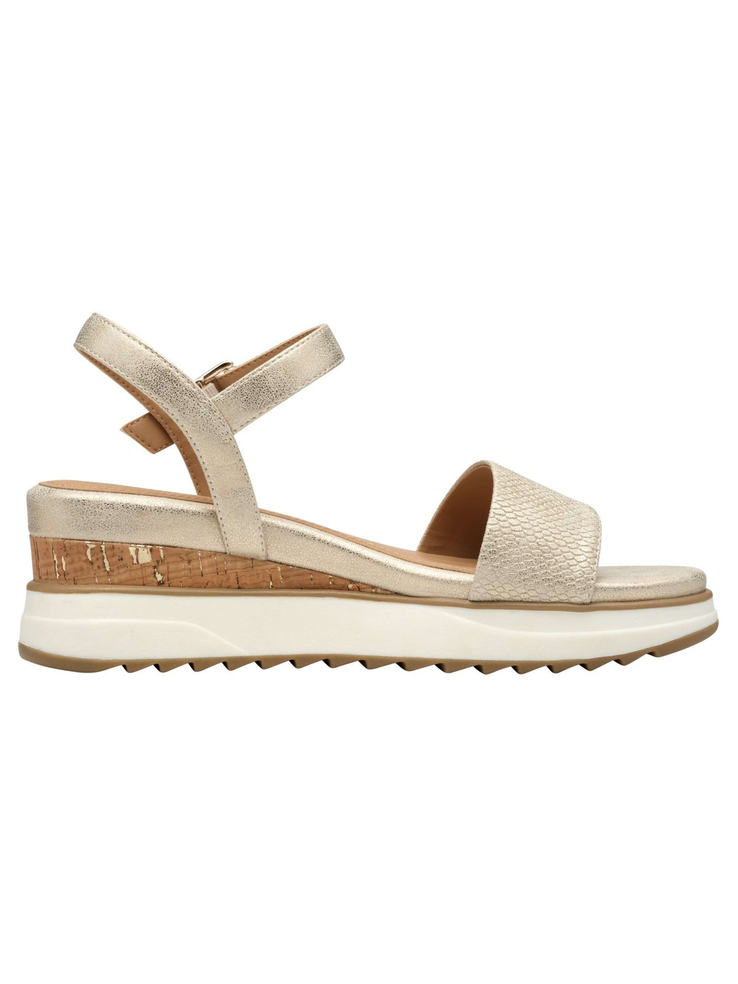 s.Oliver Sandale in Beige