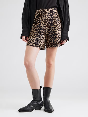 ABOUT YOU Loose fit Pants 'Lilith' in Brown: front