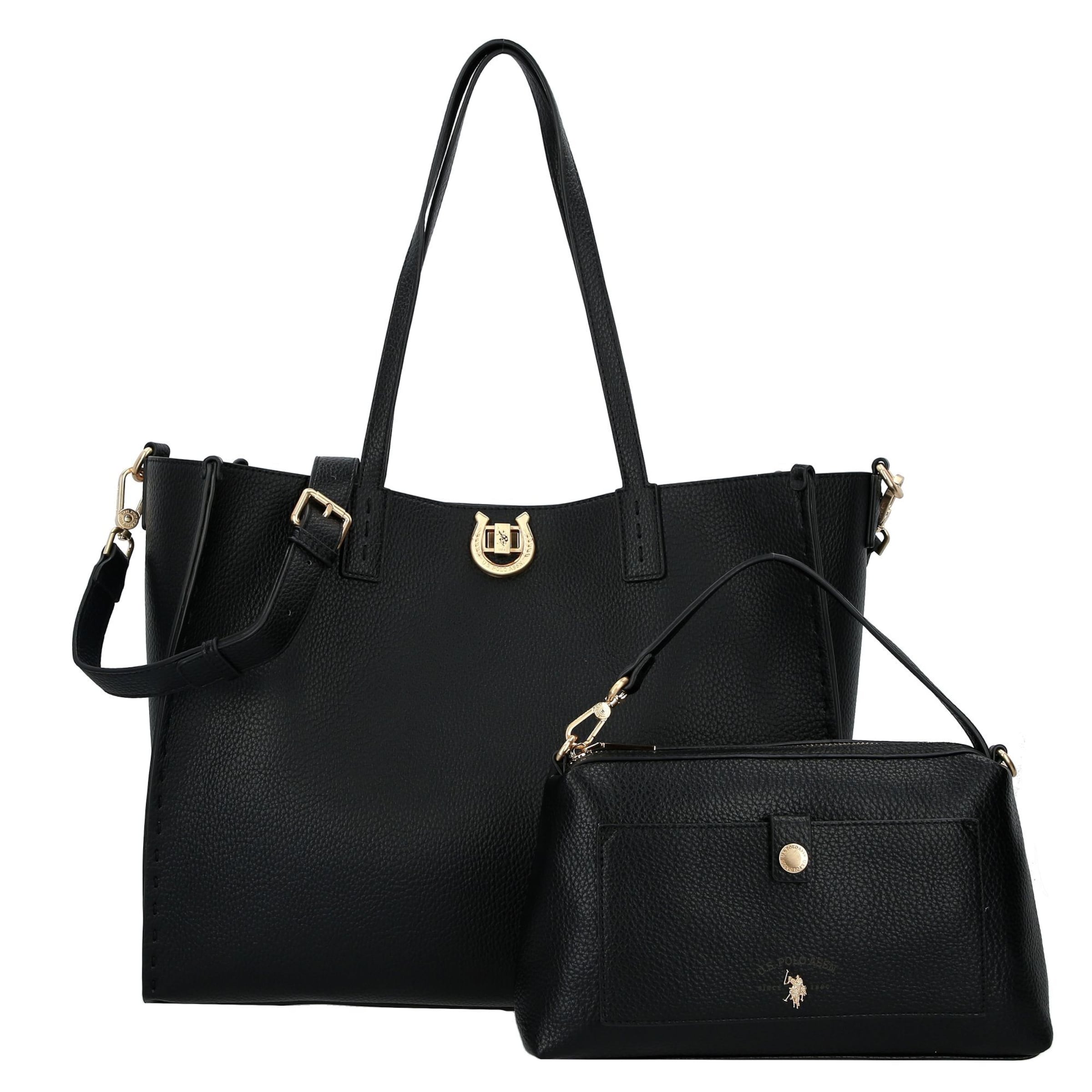 U.S. POLO ASSN. Crossbody bag in Black: front