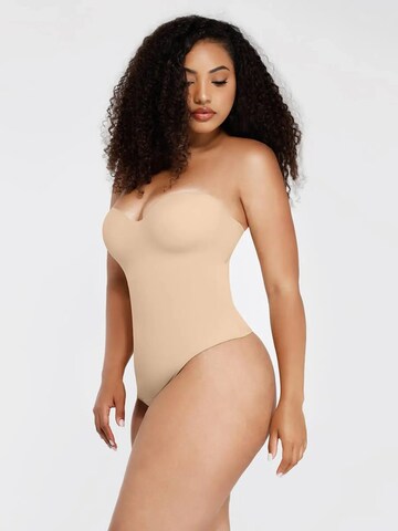 FÉMINITÉ Fatale Shaping Bodysuit 'LUNA' in Beige