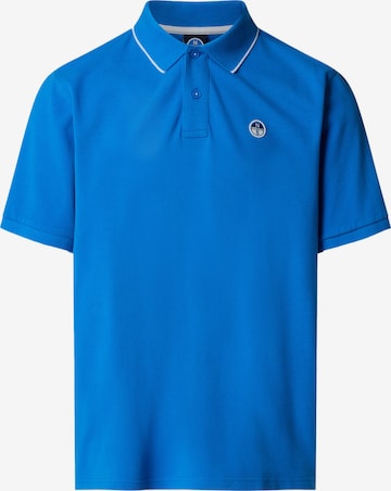 North Sails Poloshirt in Blau: Vorderseite