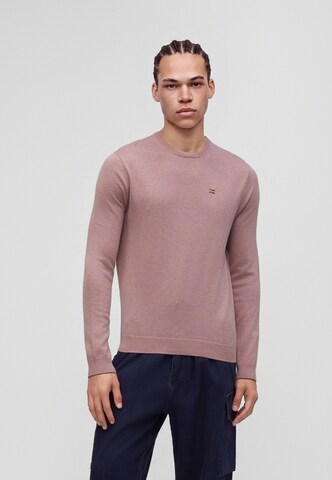 Pull-over 'DAMAVAND' NAPAPIJRI en rose : devant