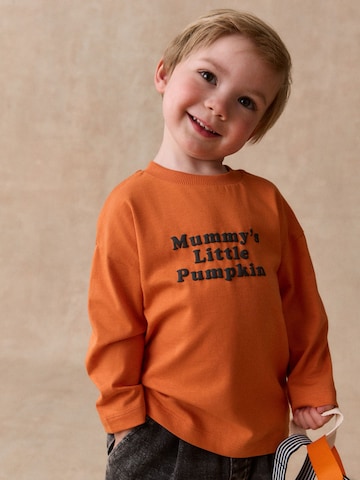 Next Shirt in Oranje: voorkant