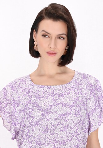 Usha Blouse in Purple