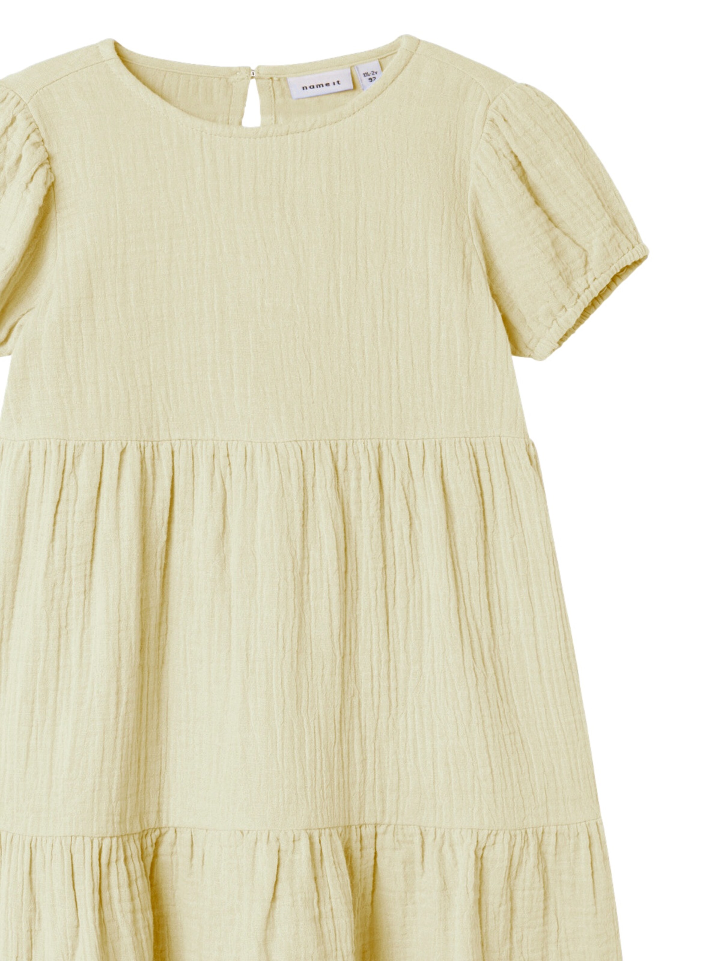NAME IT Jurk 'NMFJASMIN' in Geel