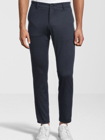 Steffen Klein Regular Broek in Blauw: voorkant