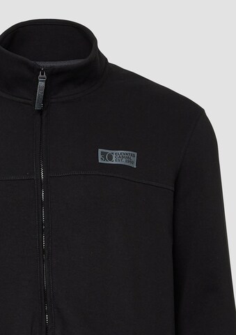 Veste de survêtement s.Oliver en noir