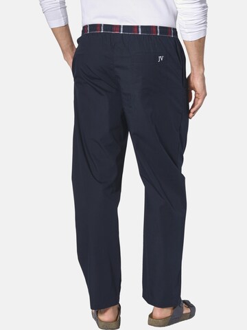 Jan Vanderstorm Pyjamabroek 'Rawald' in Blauw