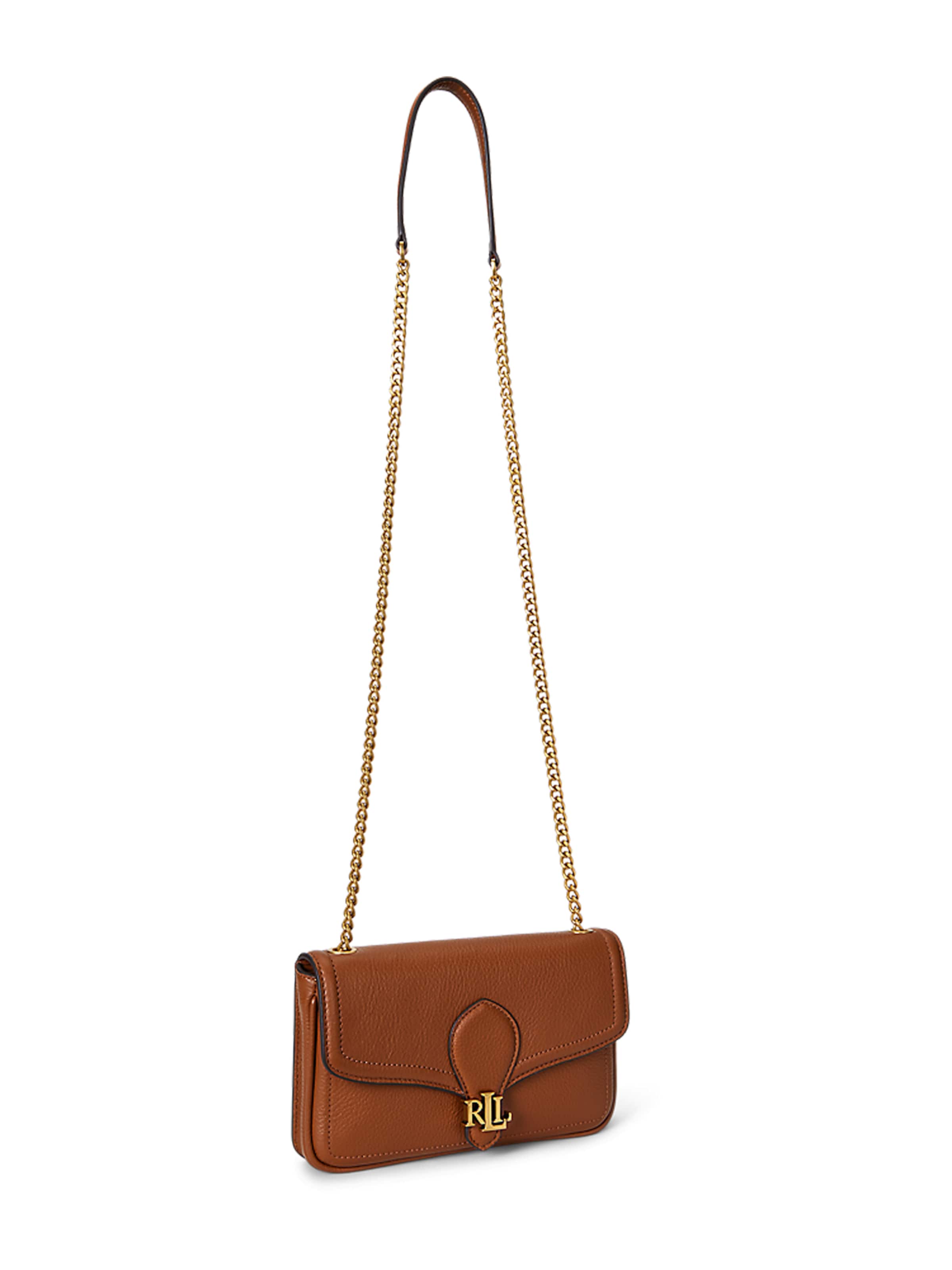 Lauren Ralph Lauren Crossbody Bag 'BRADLEY' in Brown: front