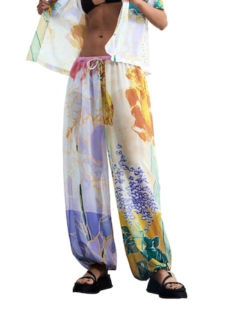 Desigual Wide Leg Hose in Mischfarben: Vorderseite