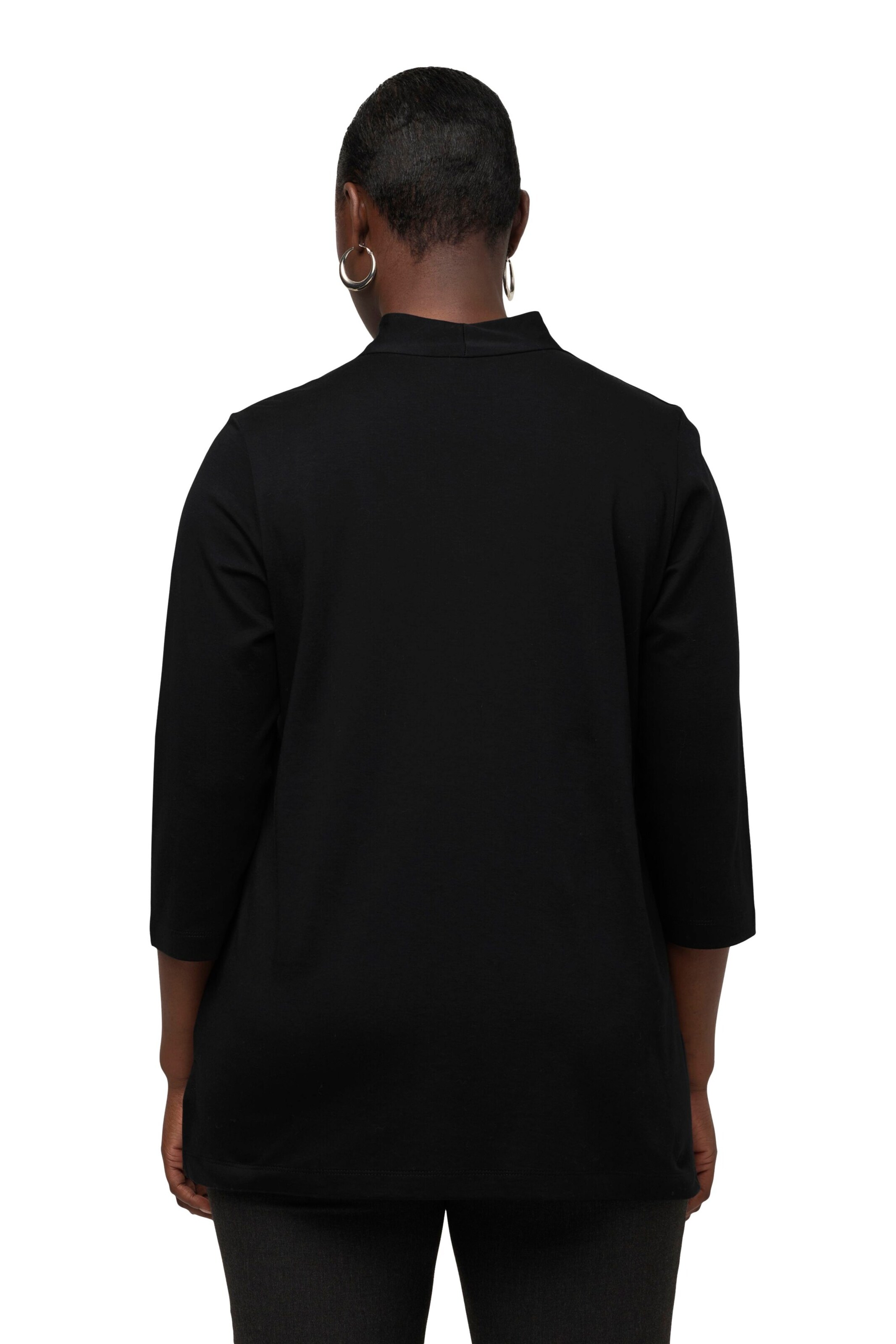 Ulla Popken Shirt in Schwarz