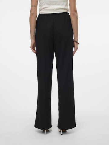 VERO MODA Wide leg Broek in Zwart