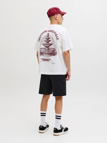 JACK & JONES - Loosefit Pantalón 'JPSTKarl Norrebro' en negro