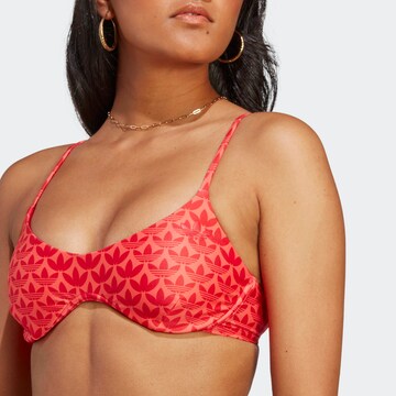 Balconnet Hauts de bikini ADIDAS ORIGINALS en rouge