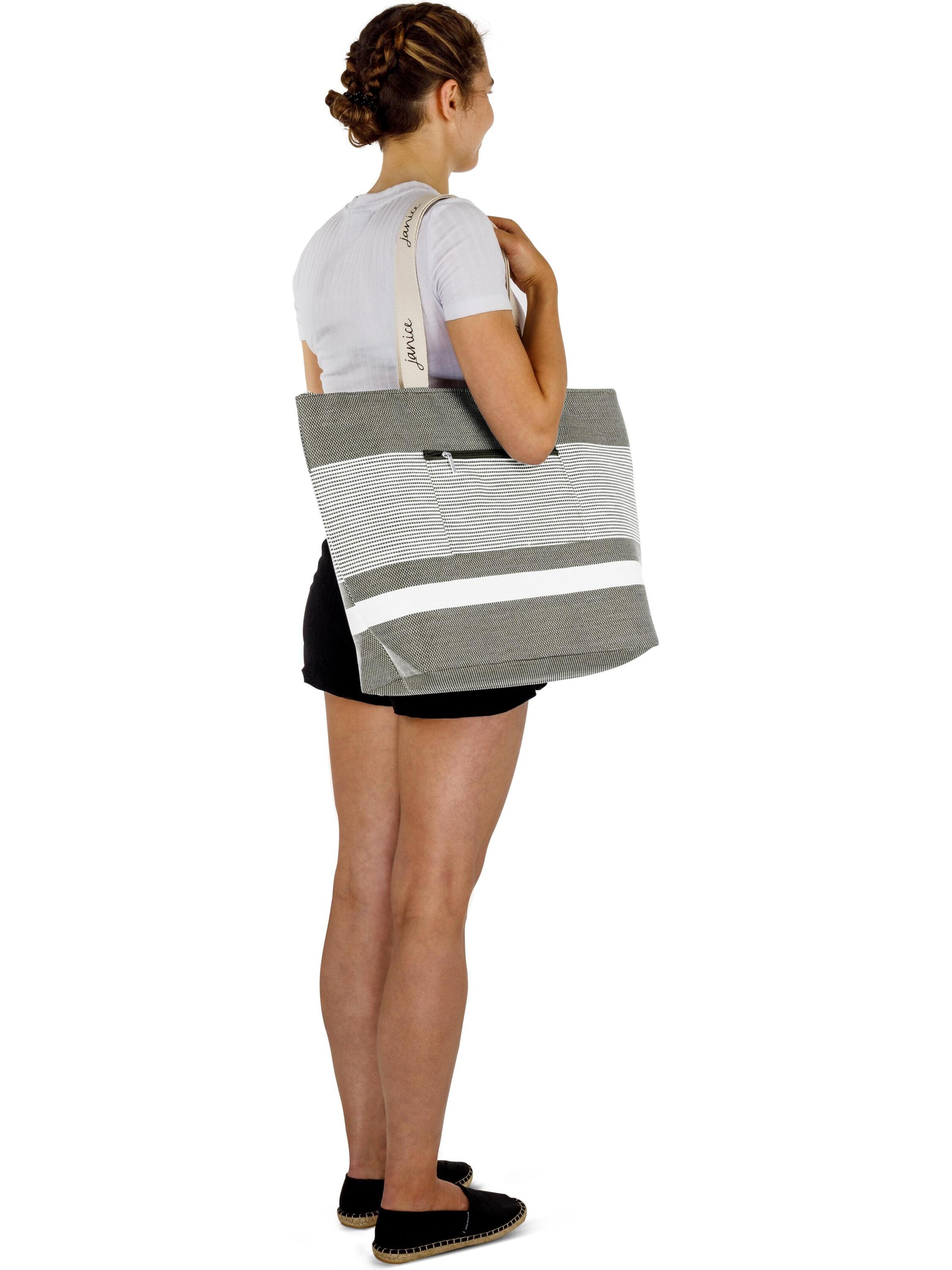 normani Tasche 'Baros' in Grau