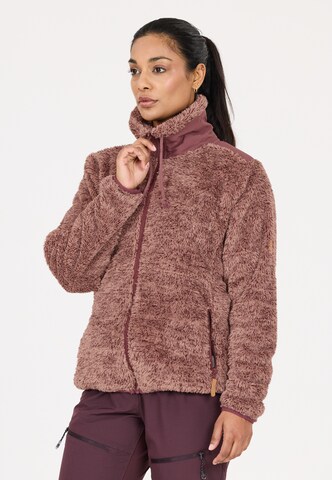 Whistler Functionele fleece jas 'Mossi' in Lila: voorkant