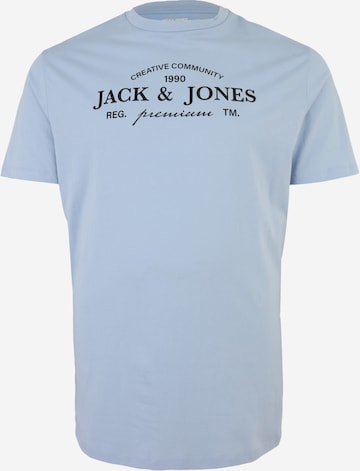 Jack & Jones Plus Shirt 'JPRBLAKEVIN' in Blue: front