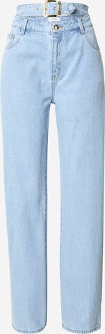 Hoermanseder x About You Regular Jeans 'Emmy' in Blue: front