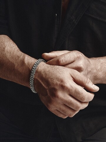 Bracelet 'PLEXUS' REYTEL en argent