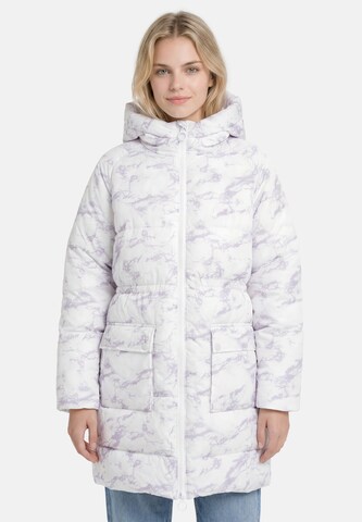 ECY - Sobretudo de inverno 'Athleisure' em cinzento: frente