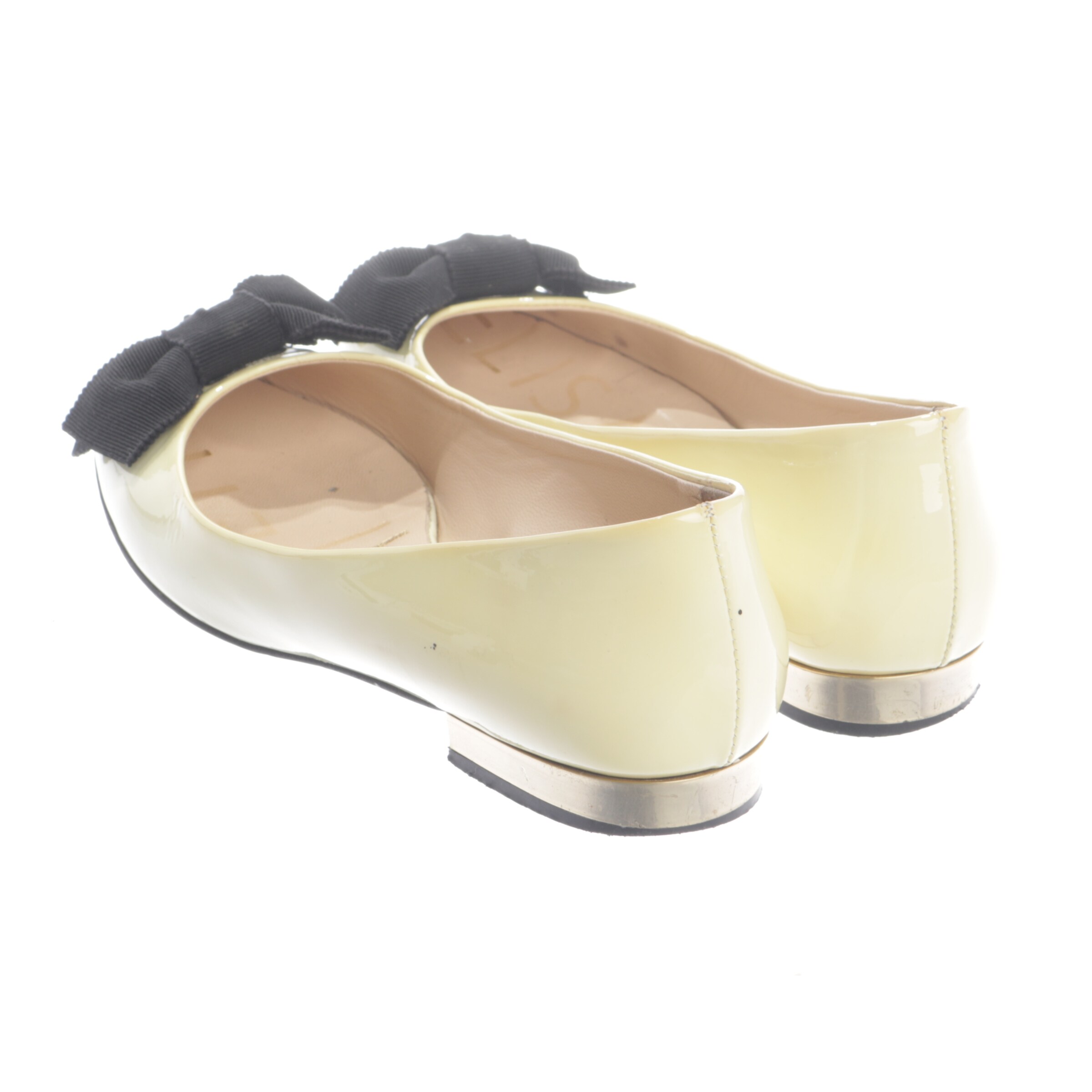 Elisabetta Franchi Flats & Loafers in 37 in Yellow