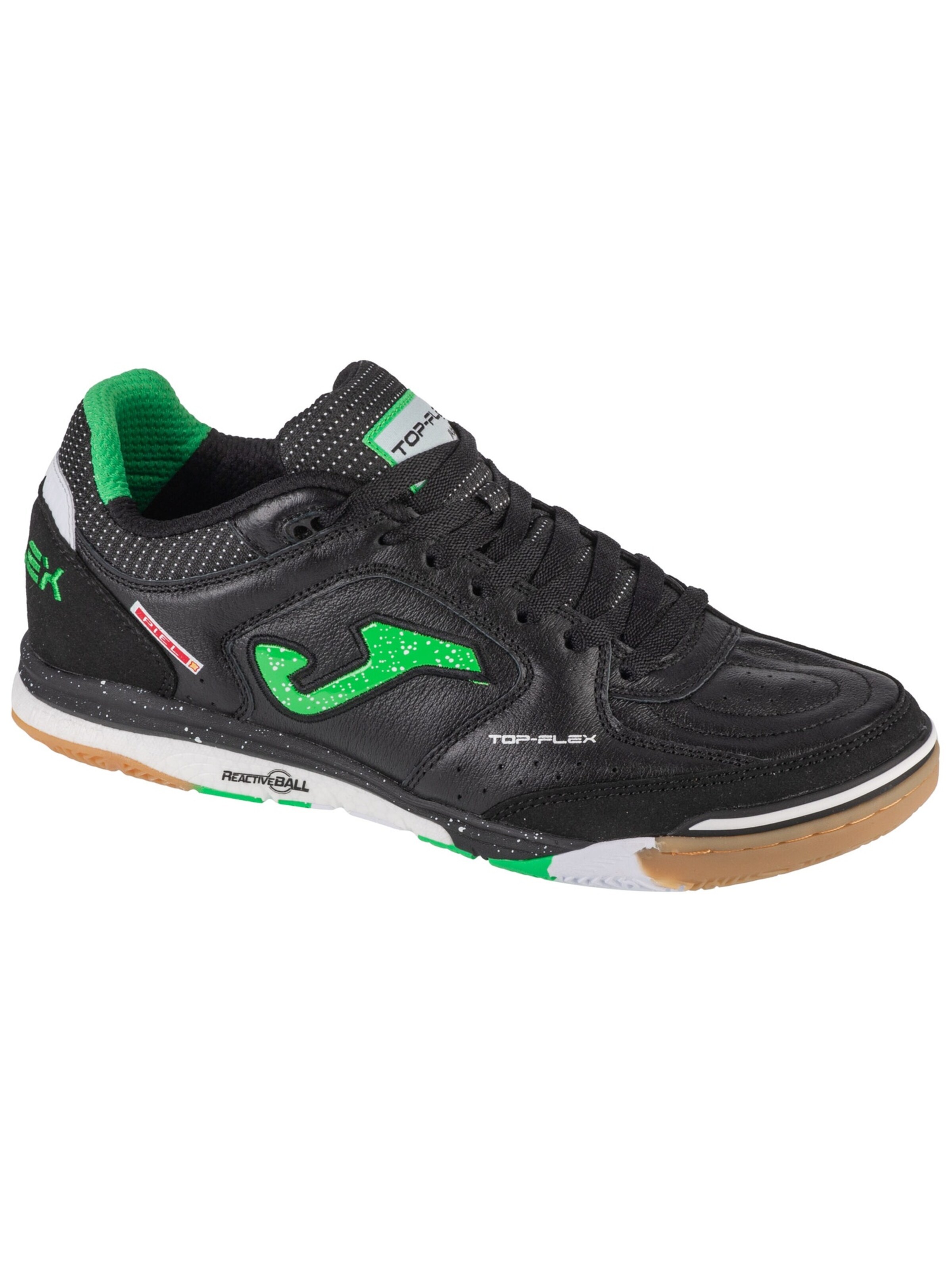 JOMA Soccer shoe 'Top Flex Rebound 24 TORW IN' in Black: front