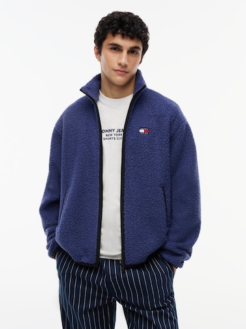 Tommy Jeans Демисезонная куртка в Синий: спереди