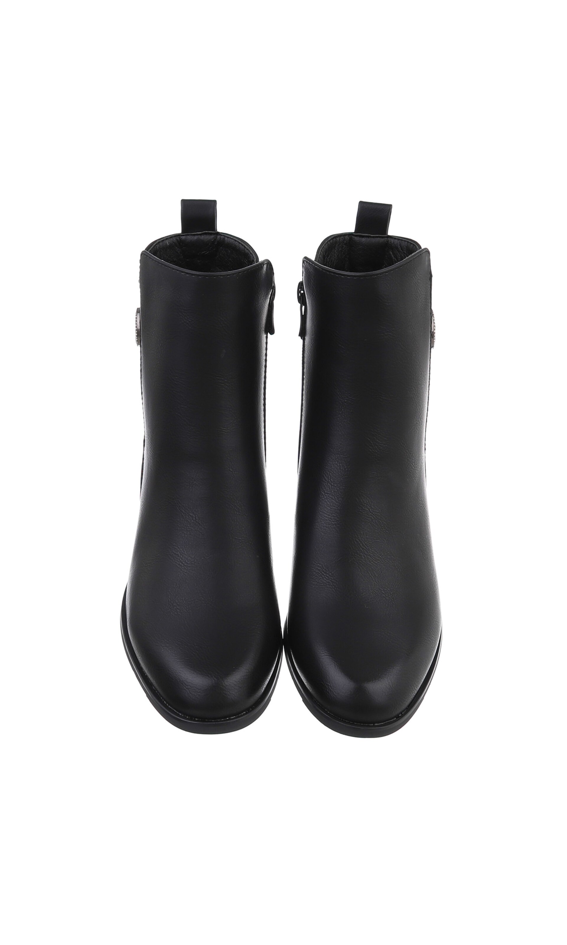 Ital-Design Ankle Boots in Black