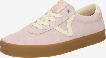 Baskets basses VANS en rose : devant