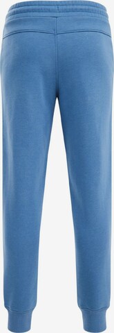 WE Fashion Tapered Broek in Blauw