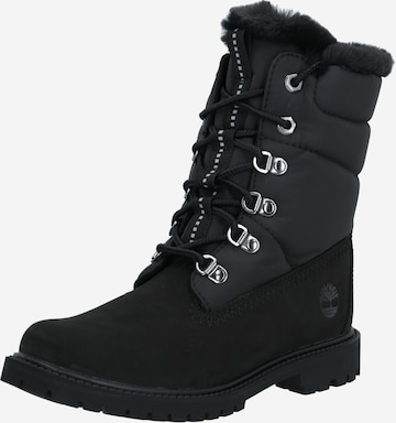 TIMBERLAND Snow Boots in Black: front