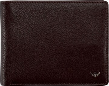 GOLDEN HEAD Wallet 'Capri' in Brown: front