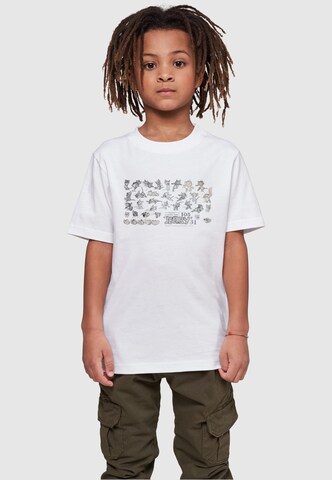 T-Shirt 'Tom and Jerry - Jerry Cartoon Dept' ABSOLUTE CULT en blanc : devant