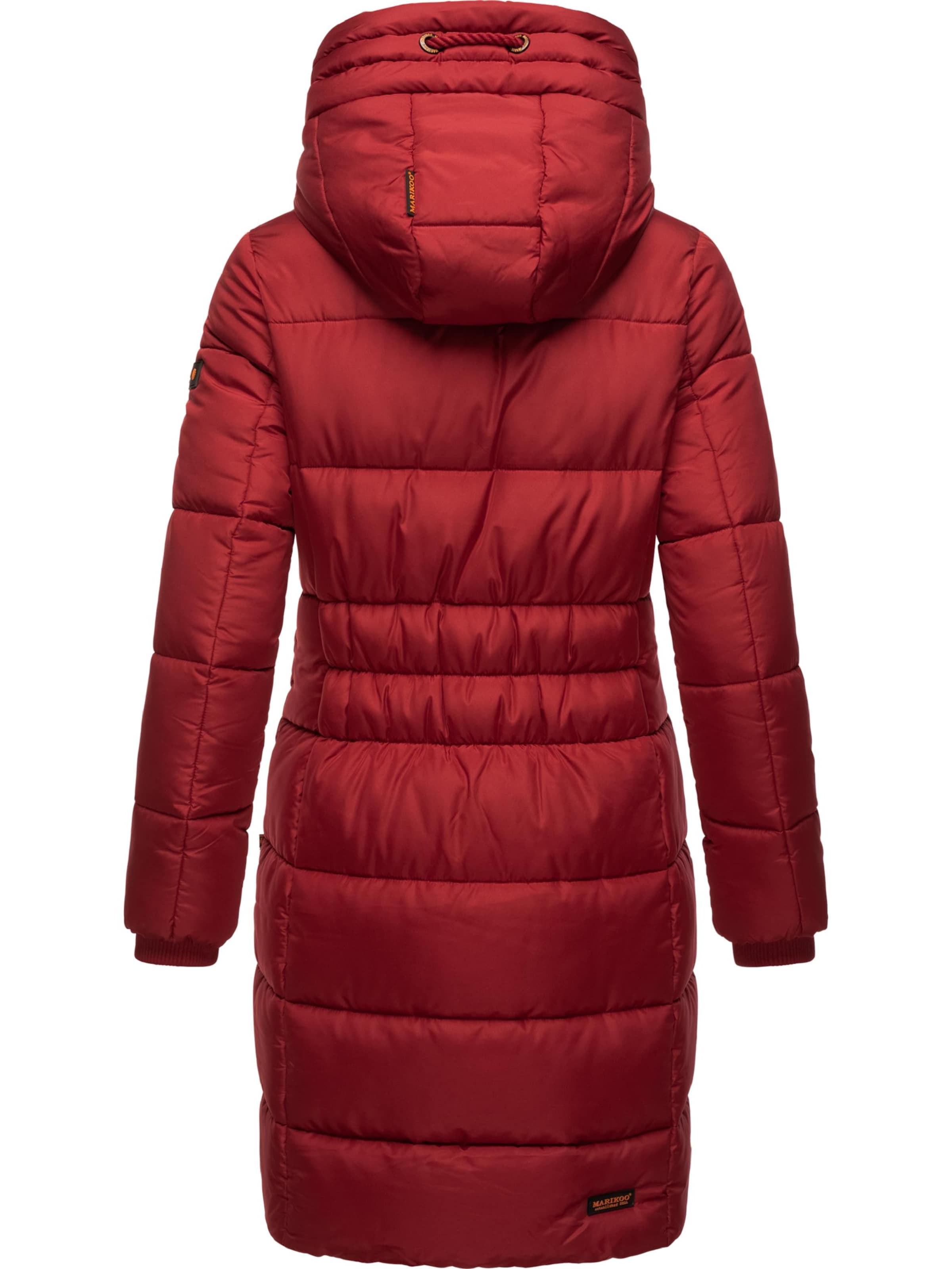 MARIKOOZimski kaput 'Yuikoo' - crvena boja