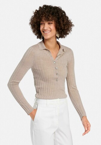 Peter Hahn Pullover in Beige: predná strana