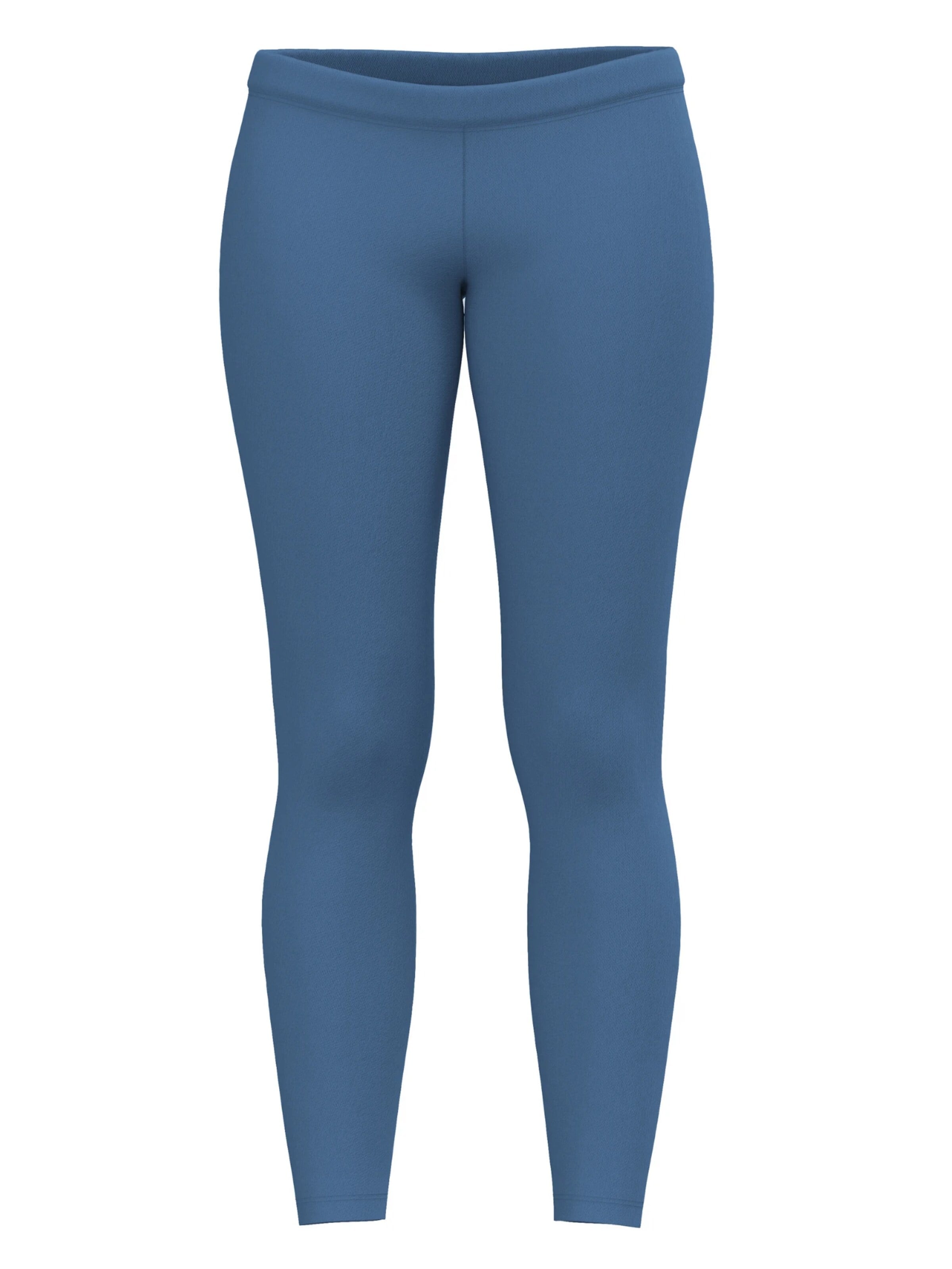 Leela COTTON Skinny Leggings in Blue: front